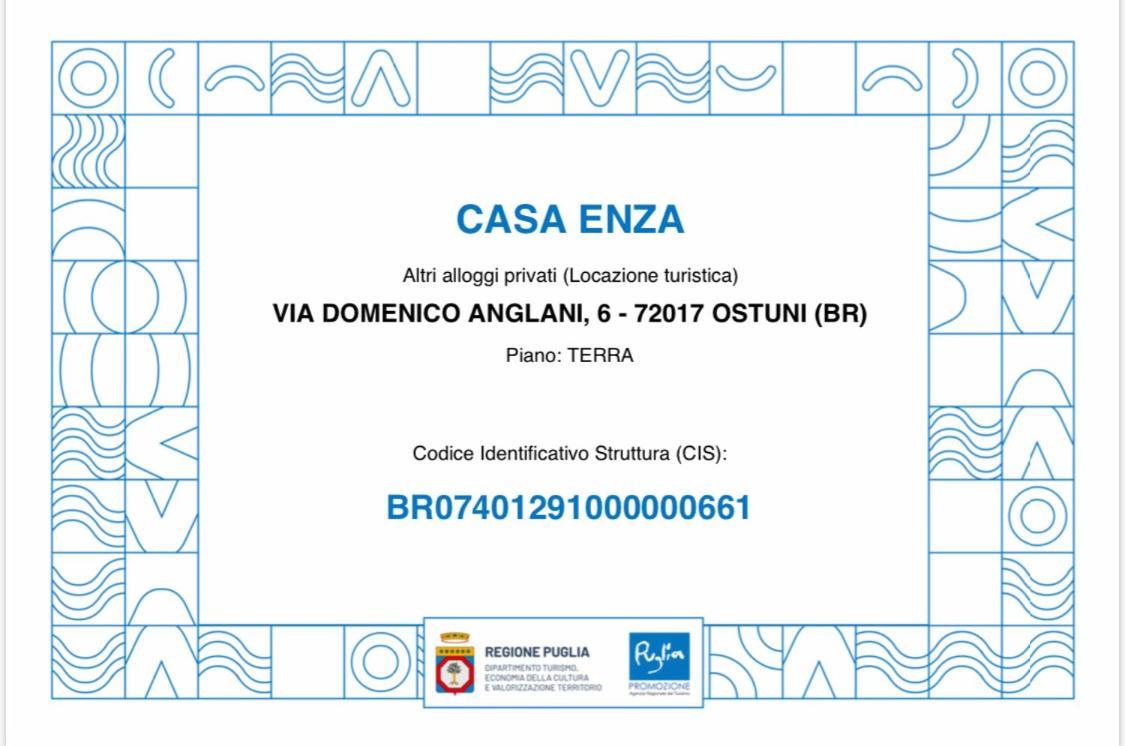 Casa Enza Apartment Остуни Екстериор снимка